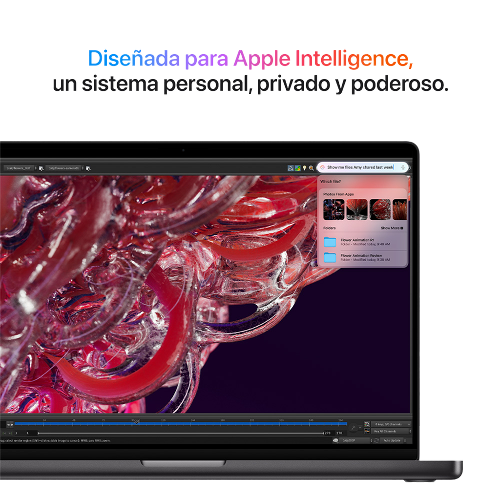 MacBook Pro 16" M4 Max - 14 CPU, 32 GPU, 36 GB, 1 TB - Plata