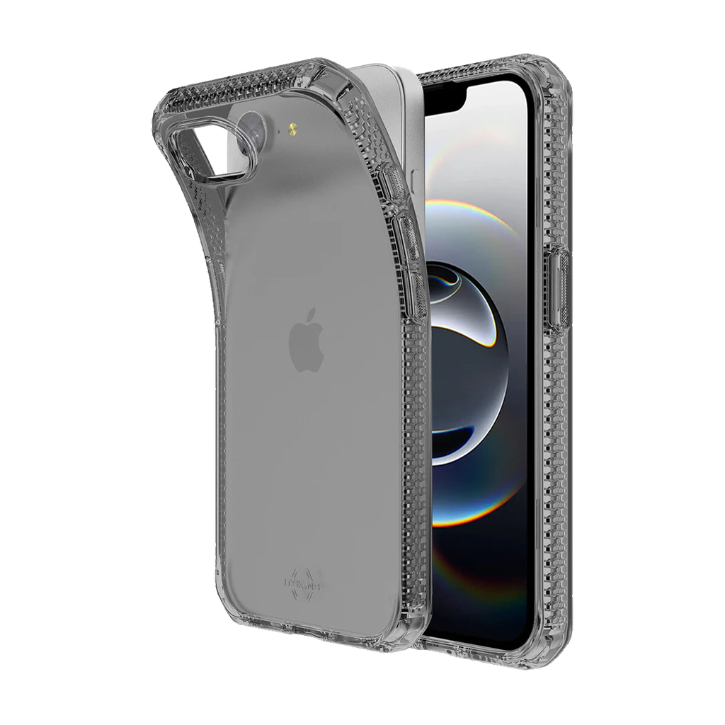 Itskins Spectrum R Funda Transparente para iPhone 16e - Humo