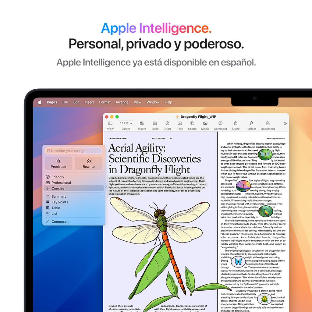 MacBook Air M4 - 10 CPU, 8 GPU, 16 GB, 256 GB - Plata