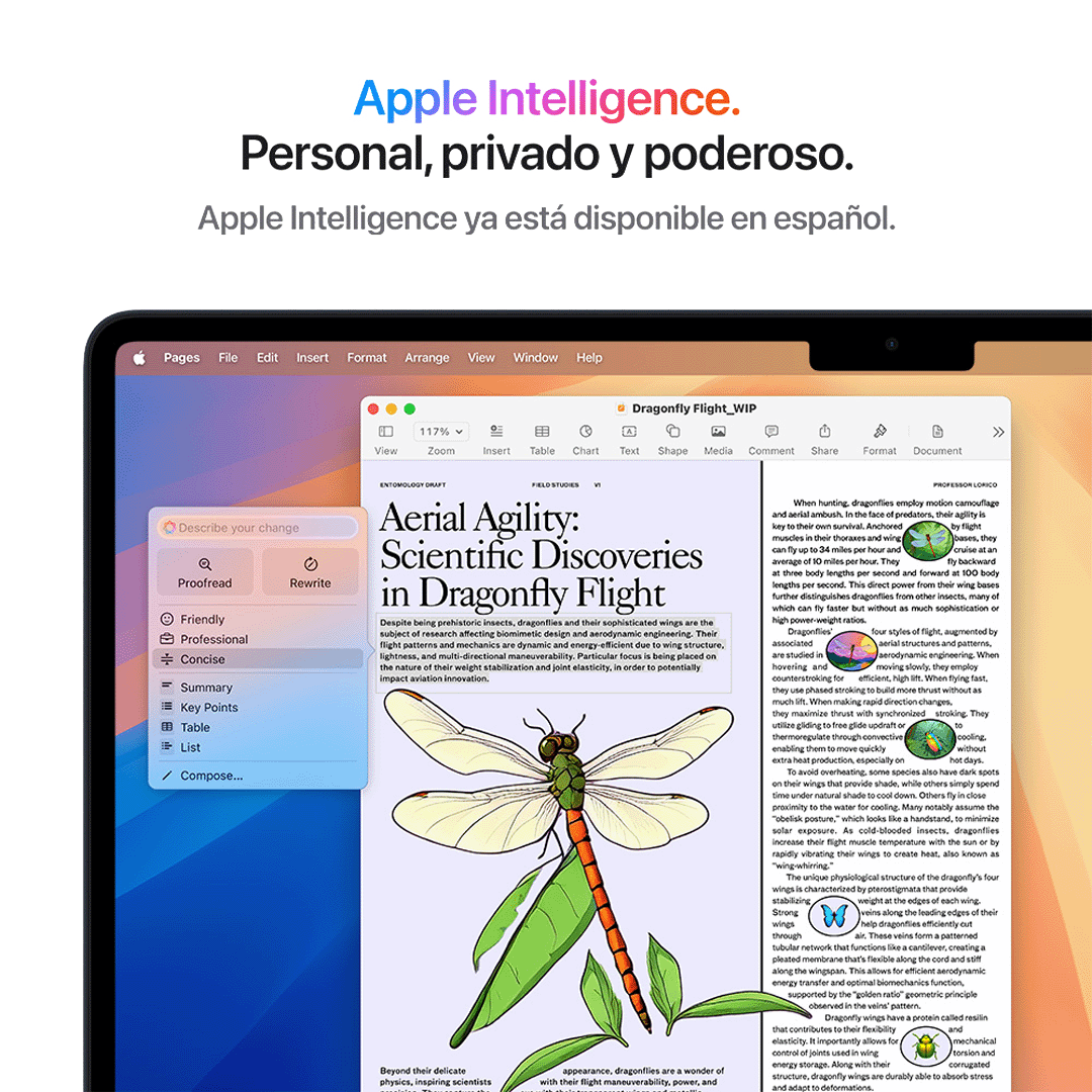MacBook Air 13" M4 - 10 CPU, 8 GPU, 16 GB, 256 GB - Medianoche