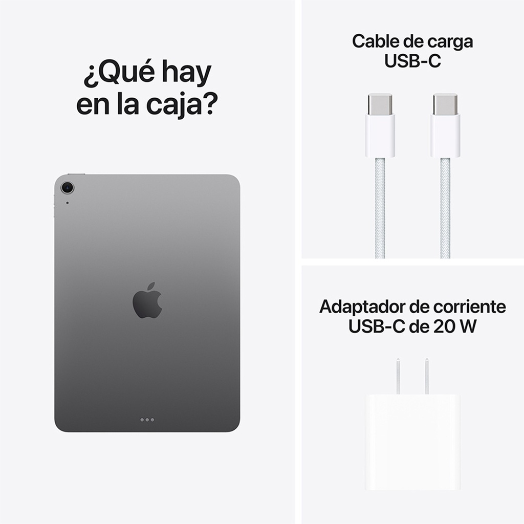 iPad Air 11” M3 WiFi de 512 GB - Gris espacial