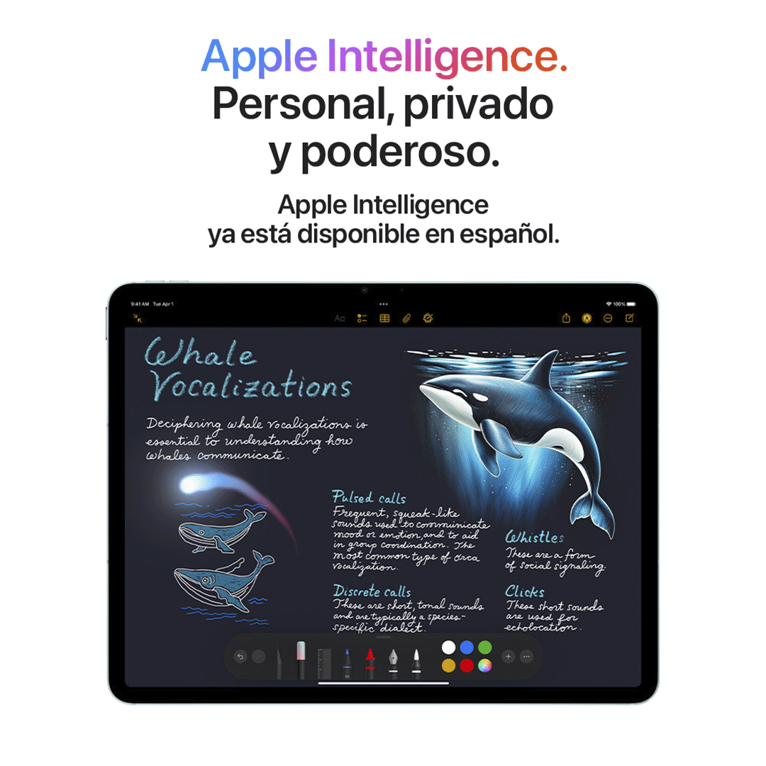 iPad Air 11” M3 WiFi de 512 GB - Blanco estelar