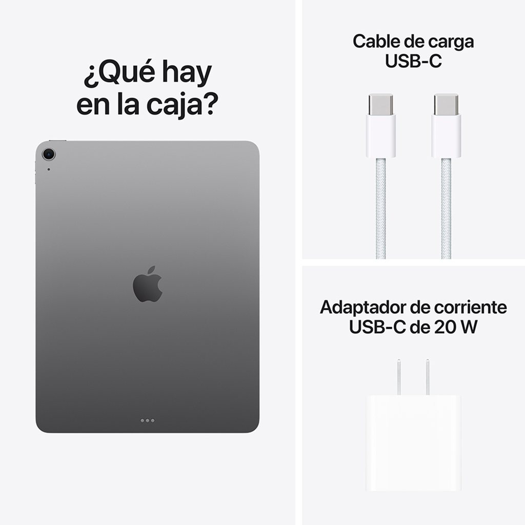 iPad Air 13" M3 Wi-Fi 128 GB - Gris Espacial