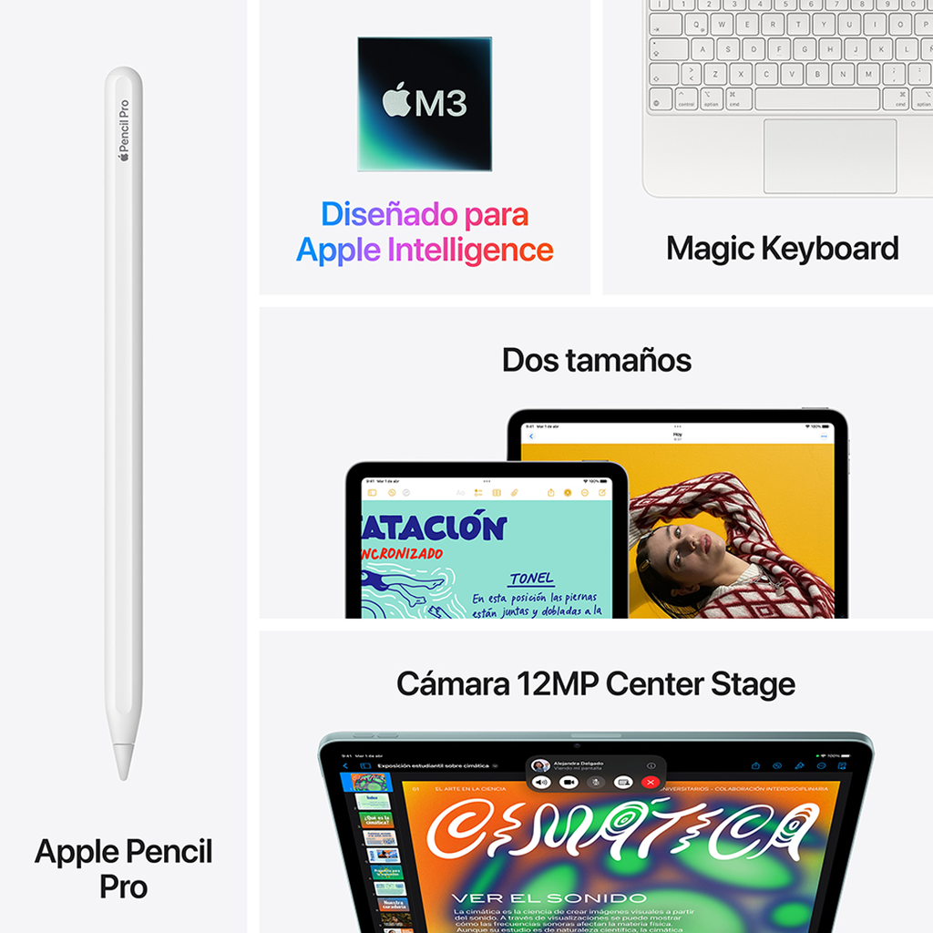iPad Air 13" M3 Wi-Fi 512 GB - Blanco Estrella