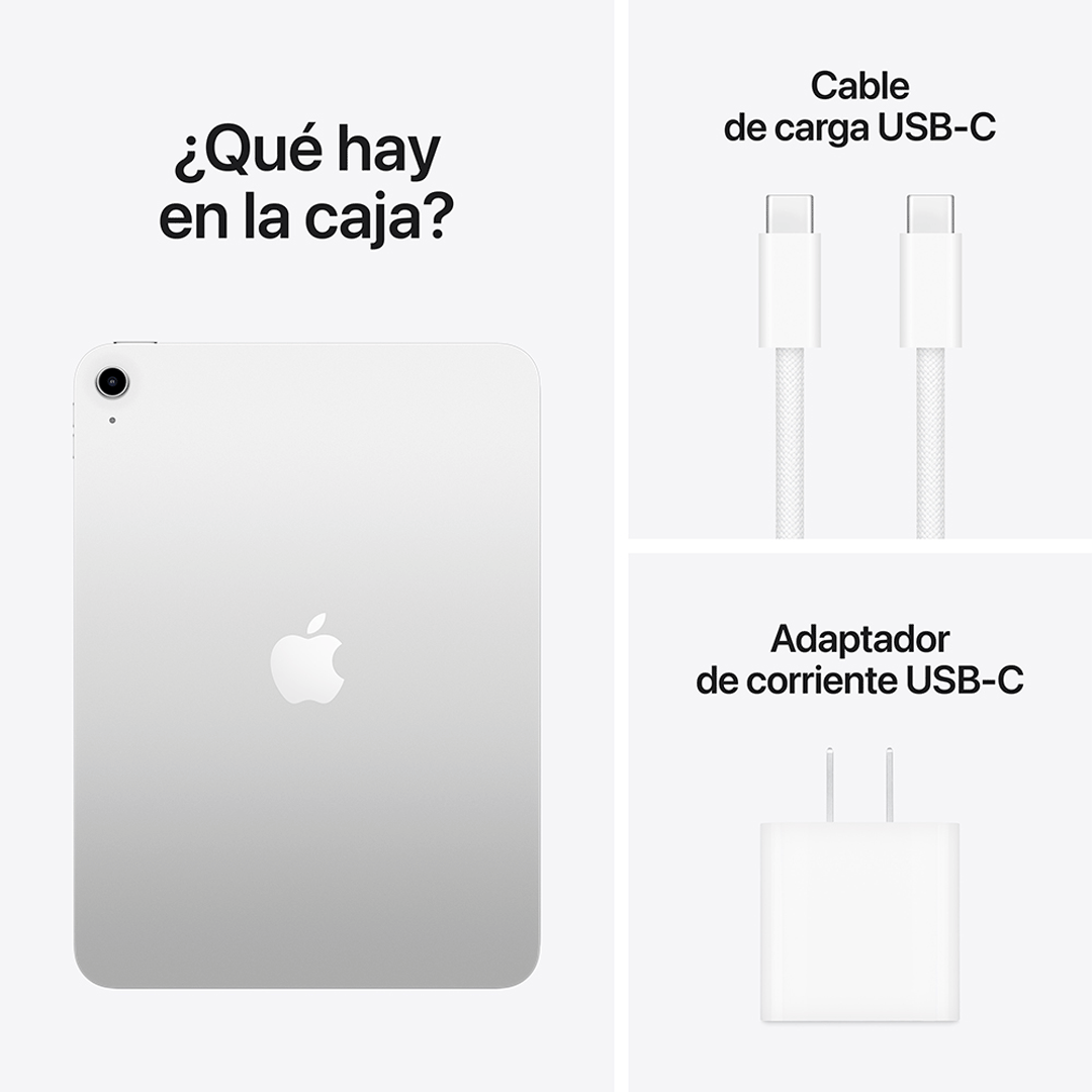 iPad 11" Wi-Fi 512 GB - Plata