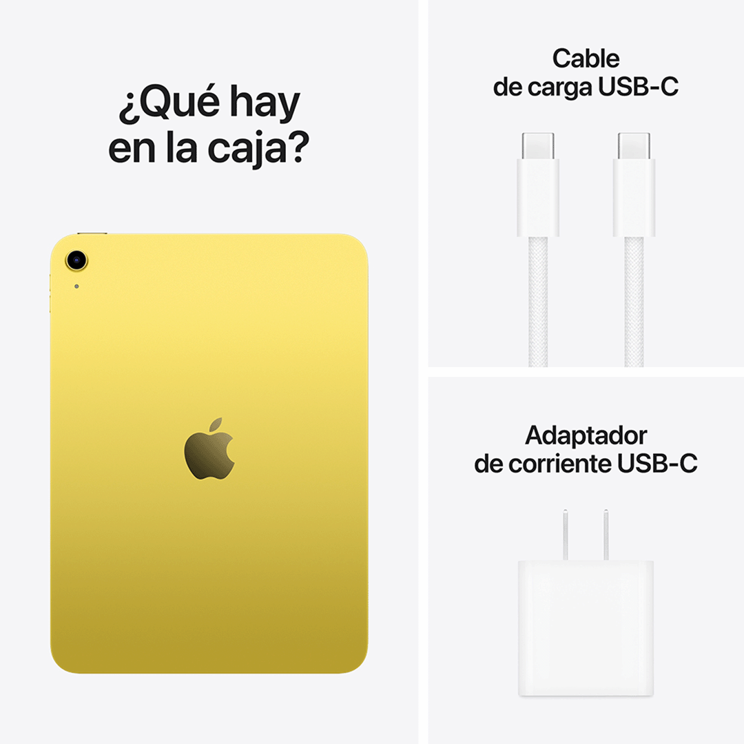 iPad 11" Wi-Fi 512 GB - Amarillo