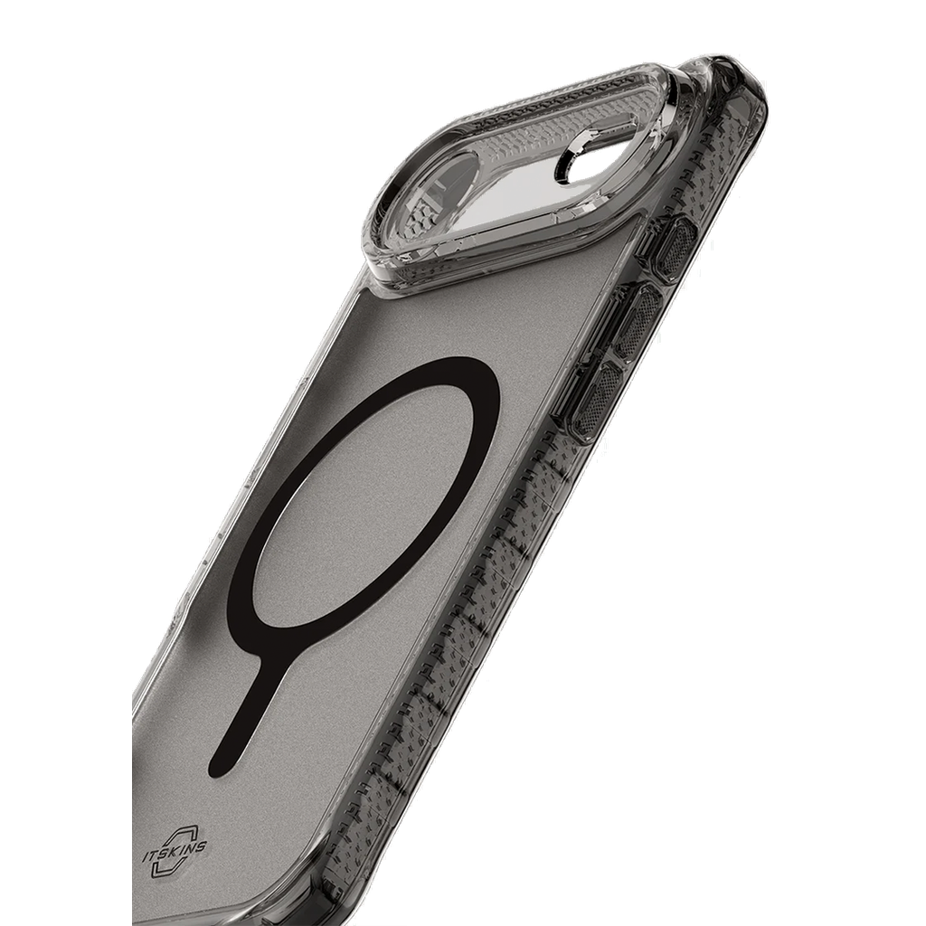 Funda Hybrid R Vapor de ItSkins con MagSafe para iPhone Air - Humo