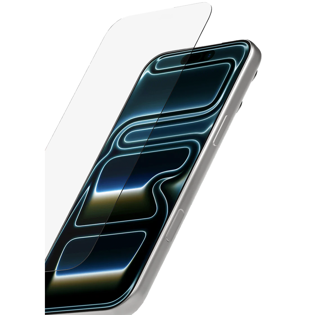 ItSkins Hybrid Defense Glass Protector de Pantalla con Removedor de Polvo para iPhone 17 Pro Max - Transparente