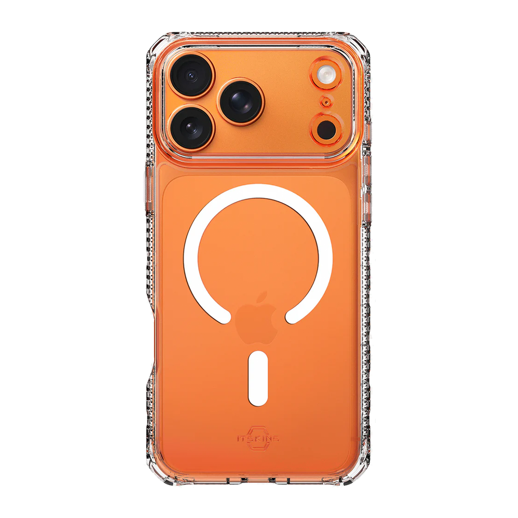 Funda Hybrid R transparente de ItSkins con MagSafe para iPhone 17 Pro