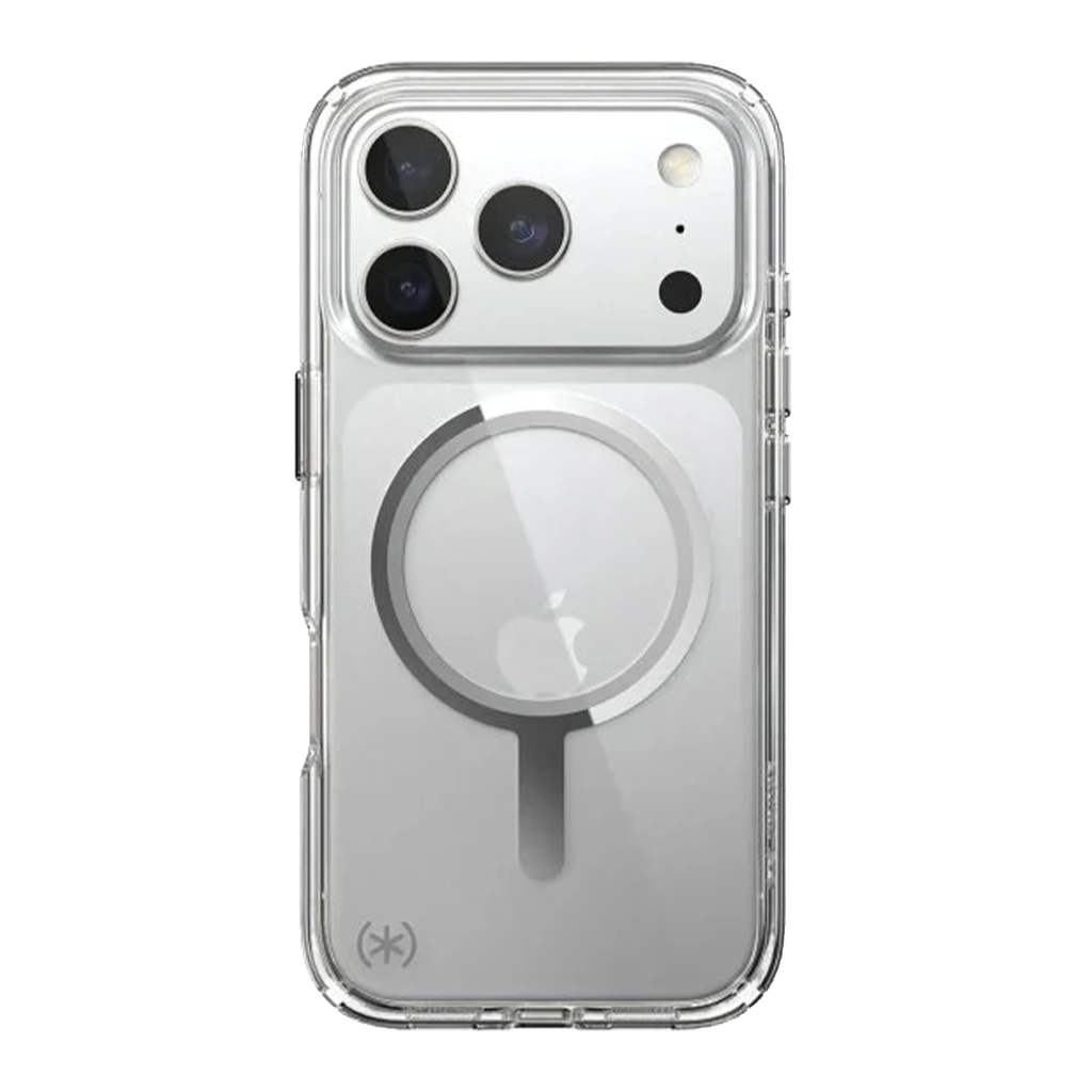 Funda Presidio Perfect transparente de Speck con MagSafe para iPhone 17 Pro