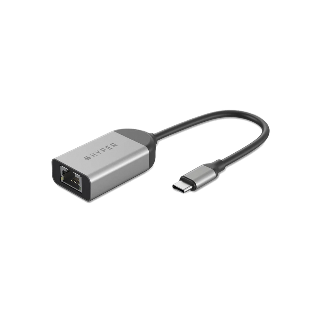 Adaptador de USB-C a 2.5Gbps Ethernet de HyperDrive
