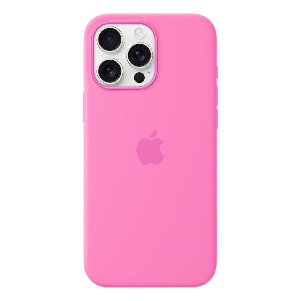 Funda de Silicona para iPhone 16 Pro Max - Peonía