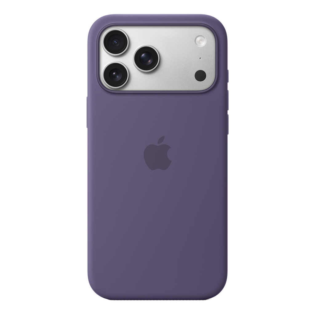 Funda de silicona con MagSafe de Apple para iPhone 17 Pro Max – Niebla violeta