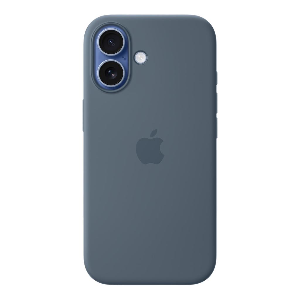 Funda de silicona con MagSafe de Apple para iPhone 17 - Azul ancla