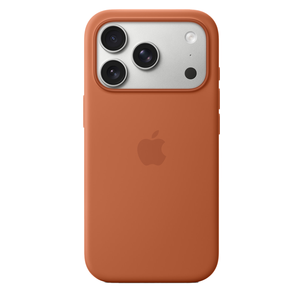 Funda de silicona de Apple con MagSafe para iPhone 17 Pro - Terracota