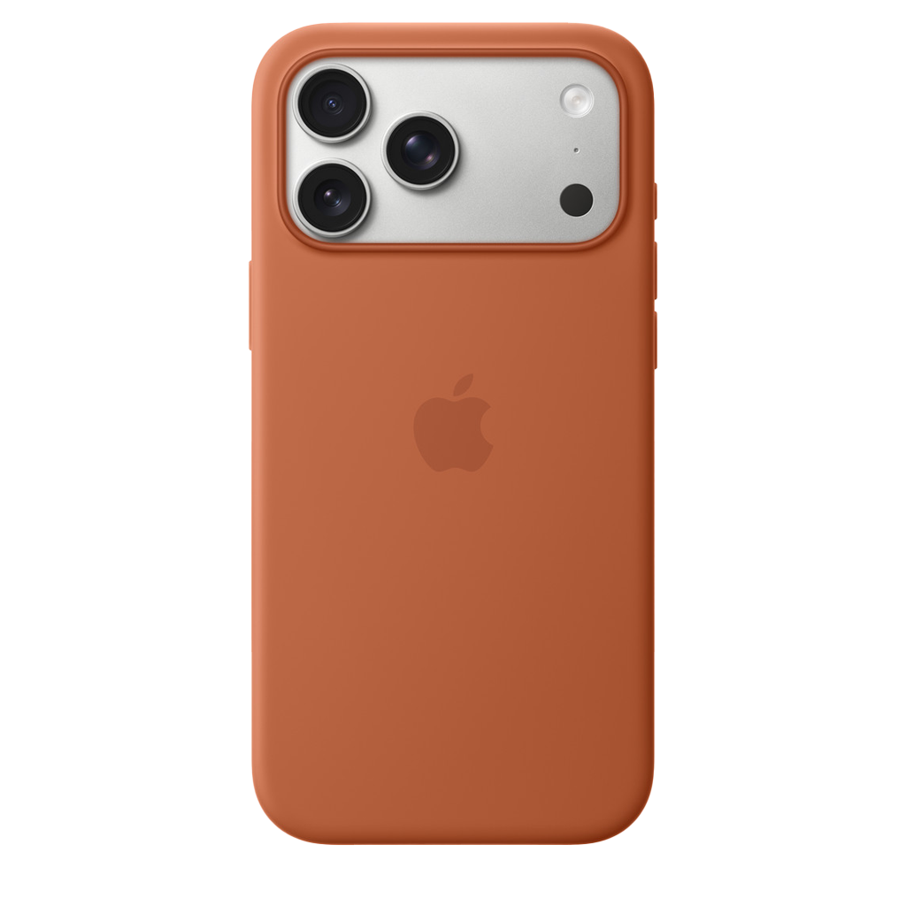 Funda de silicona de Apple con MagSafe para iPhone 17 Pro Max - Terracota
