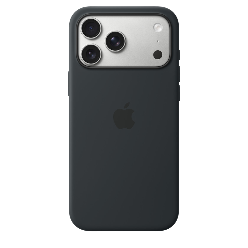 Funda de silicona con MagSafe de Apple para iPhone 17 Pro Max - Negro