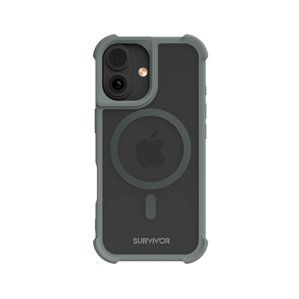 Funda Survivor (Exclusivo Apple) Endurance con MagSafe para iPhone 17 - Gris Solar