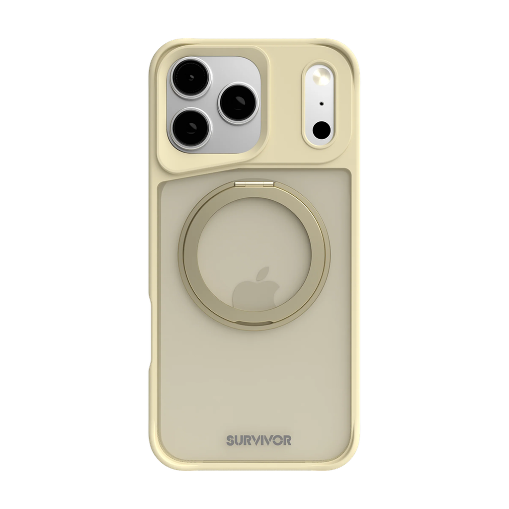 Funda Survivor Endurance Kick con MagSafe de Griffin para iPhone 17 Pro Max - Hueso