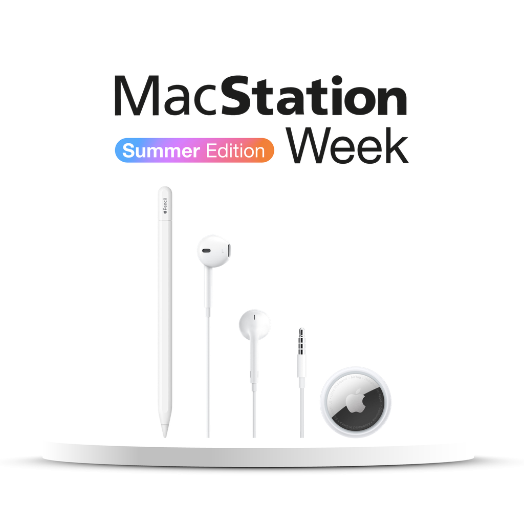 Starter Pack para iPad: EarPods con conector USB-C + AirTag (x1) + Apple Pencil USB-C
