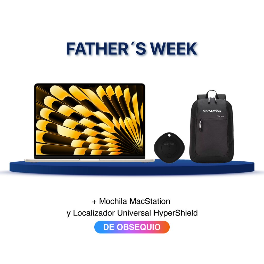 MacBook Air 15" M5 - 10 CPU, 10 GPU, 24GB, 1TB - Blanco estelar