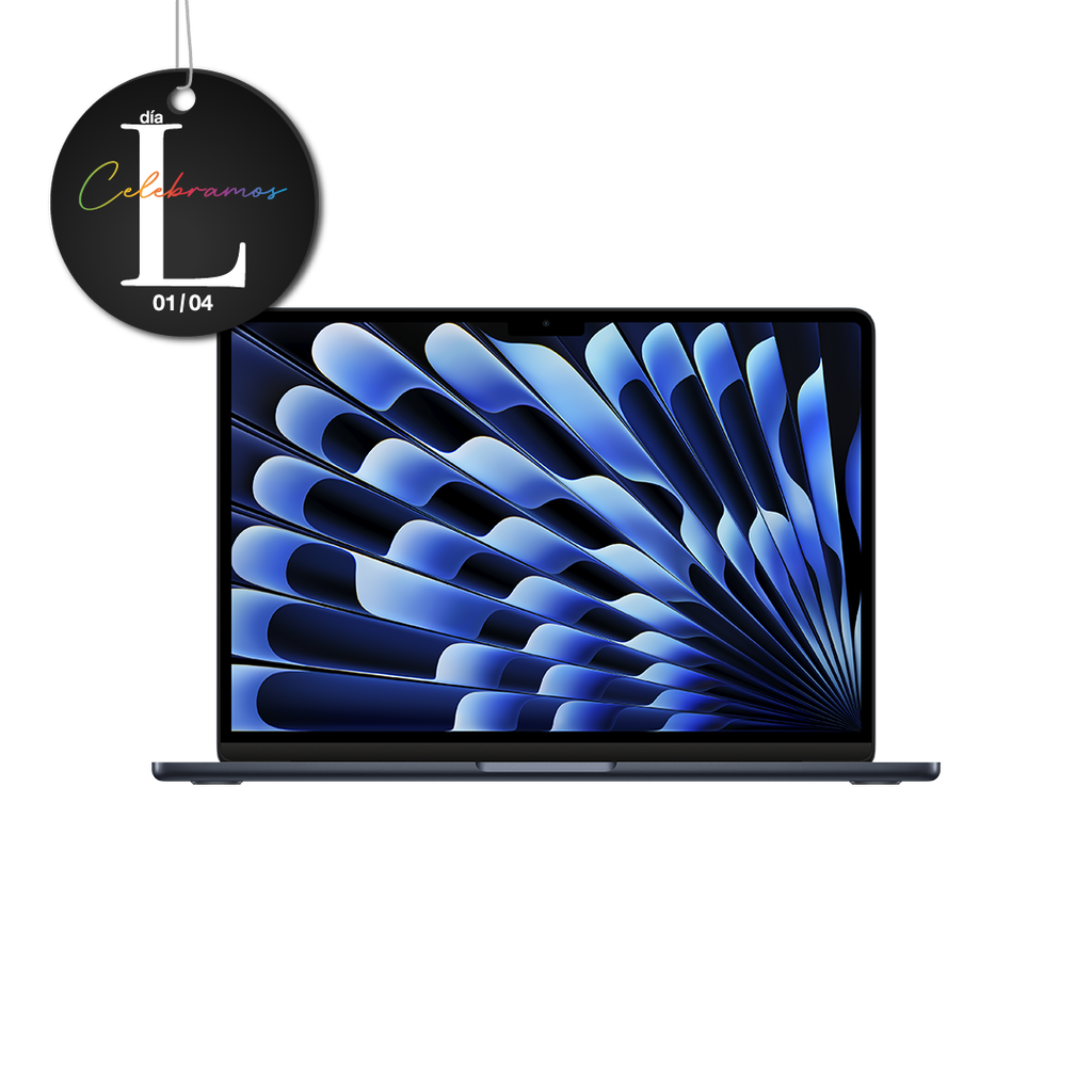 DIA L - MacBook Air 13" M4 - 10 CPU, 10 GPU, 16GB, 512GB - Medianoche