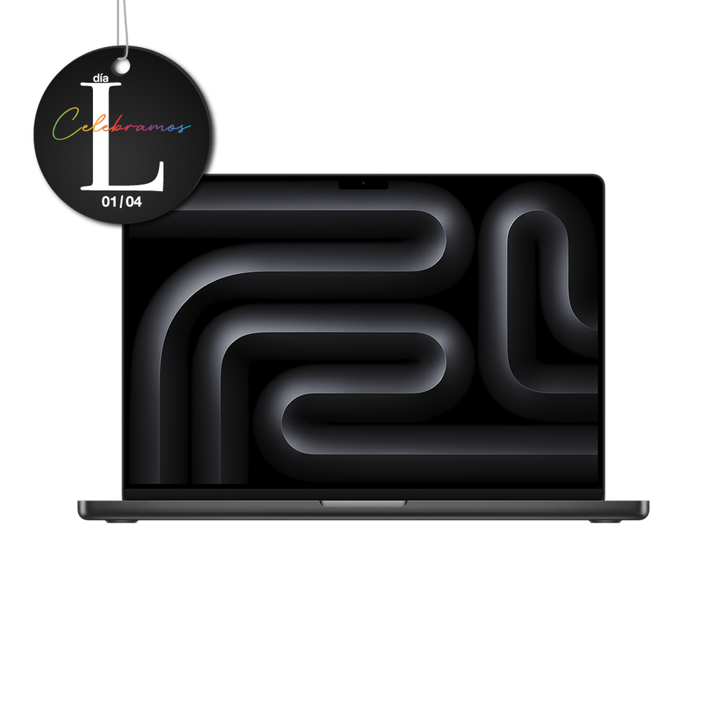 DIA L - MacBook Pro 16" M4 Max - 14 CPU, 32 GPU, 36 GB, 1 TB - Negro espacial