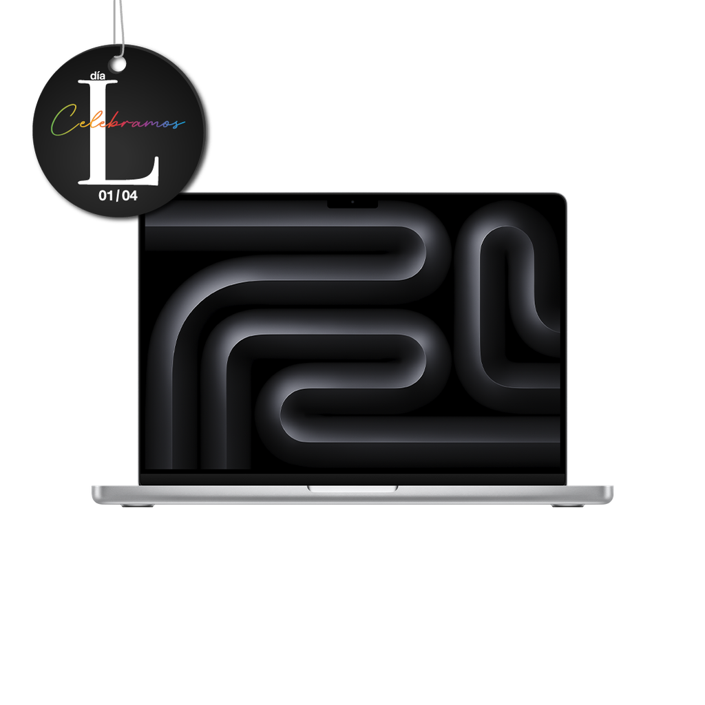 DIA L - MacBook Pro 14" M5 - 10 CPU, 10 GPU, 16GB, 512GB - Plata