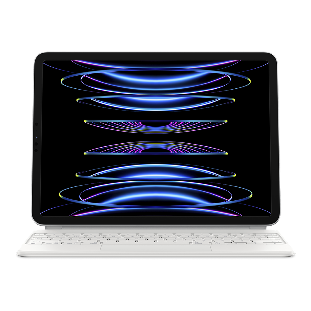 Magic Keyboard iPad Pro 12.9" Español España - Blanco