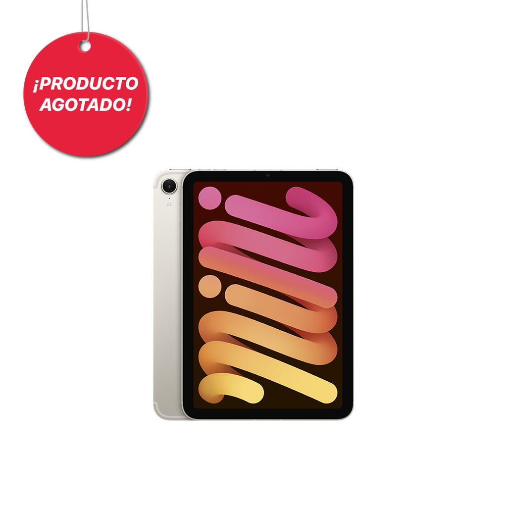 DIA L - iPad mini A17 Pro Wi-Fi + Cellular de 128 GB - Blanco estelar