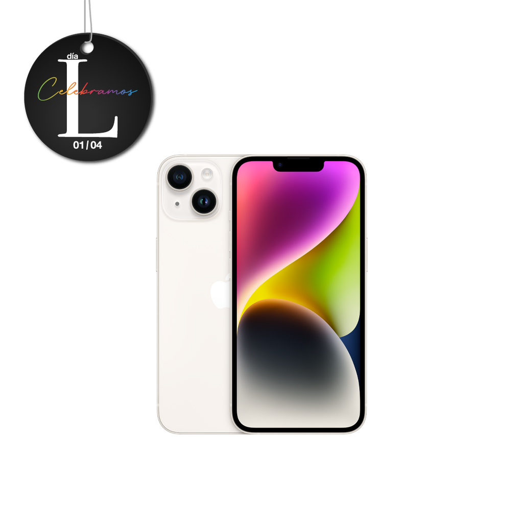 DIA L - iPhone 14 de 128 GB - Blanco estelar