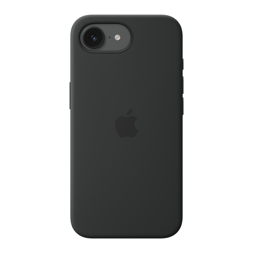 Funda de silicona con MagSafe de Apple para iPhone 17e - Negro