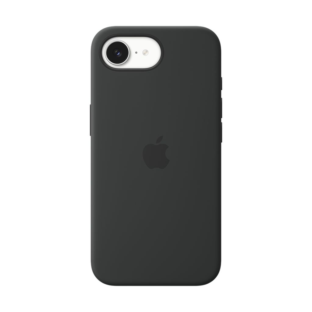Funda de silicona con MagSafe de Apple para iPhone 17e - Negro