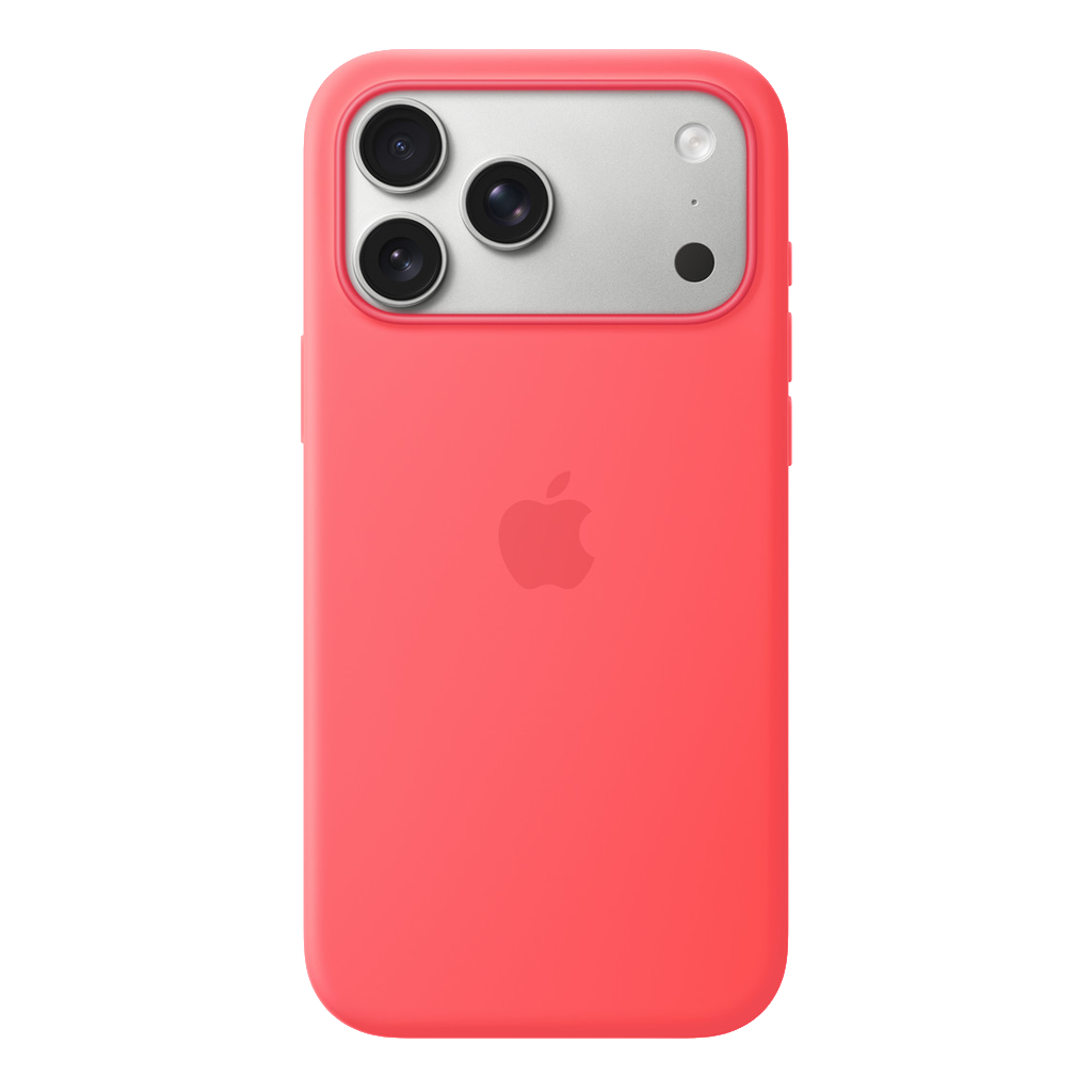 Funda de silicona con MagSafe de Apple para iPhone 17 Pro Max - Guayaba brillante