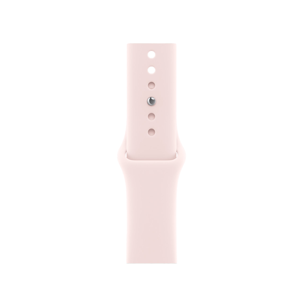 Banda deportiva rosado pálido de Apple para caja de 40 mm – S/M