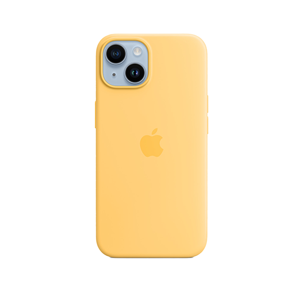 Funda de silicona con MagSafe de Apple para iPhone 14 - Resplandor solar