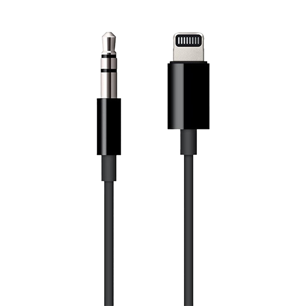 Cable de Lightning a conector de audio (1.2 m) de Apple - Negro