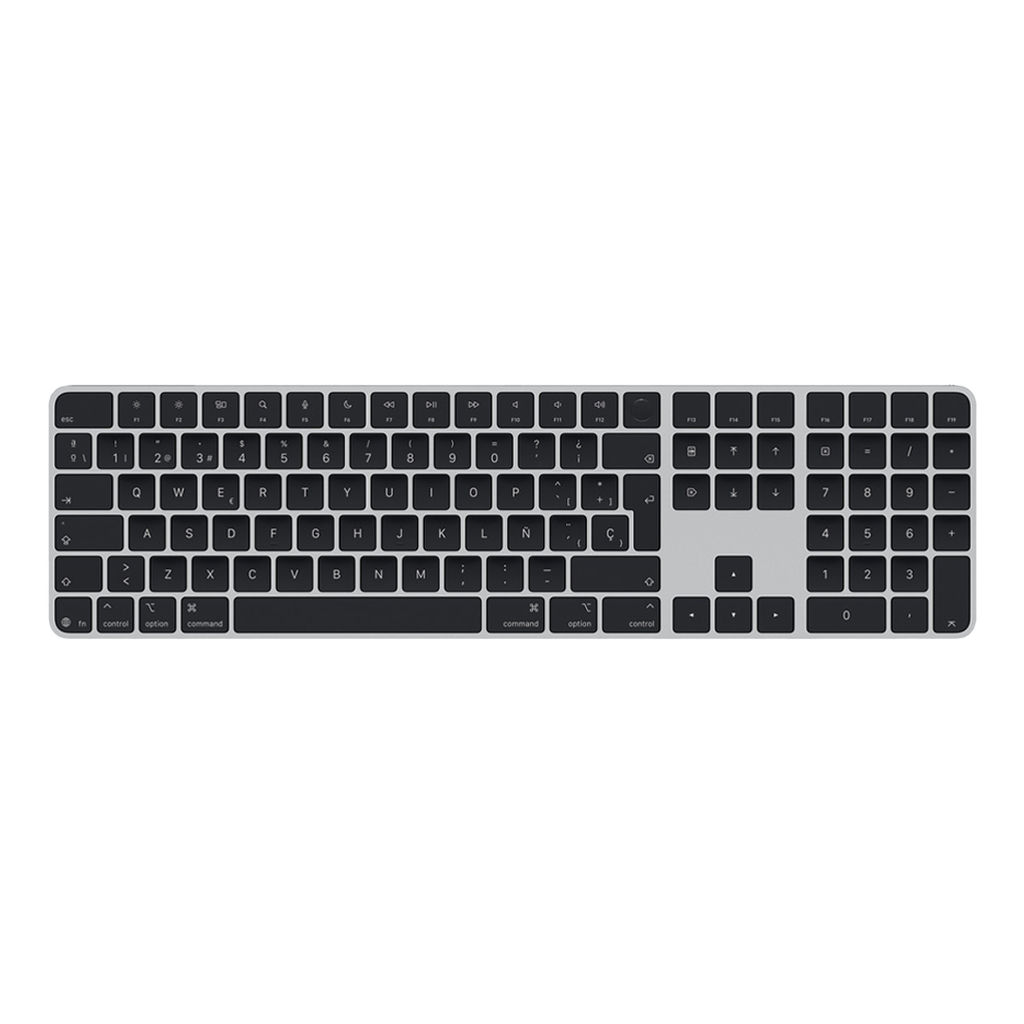 Apple Magic Keyboard con Touch ID y teclado numérico (Español) - Negro