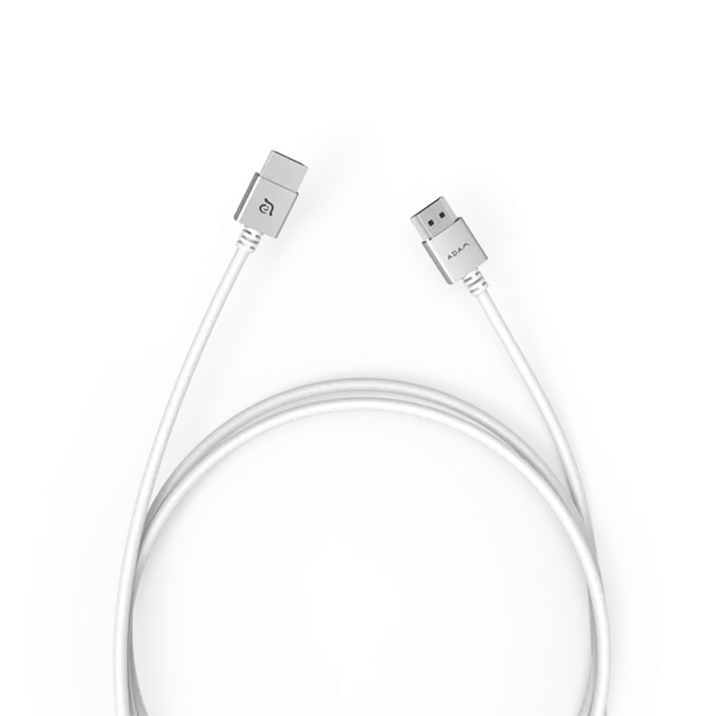 Cable PeAk II Ultra HD 4K 60Hz HDMI (2 m) de Adam Elements - Blanco