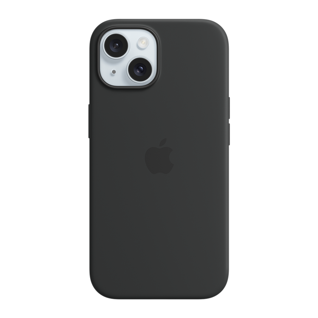 Apple Funda de Silicona con MagSafe para iPhone 15 Plus - Negro