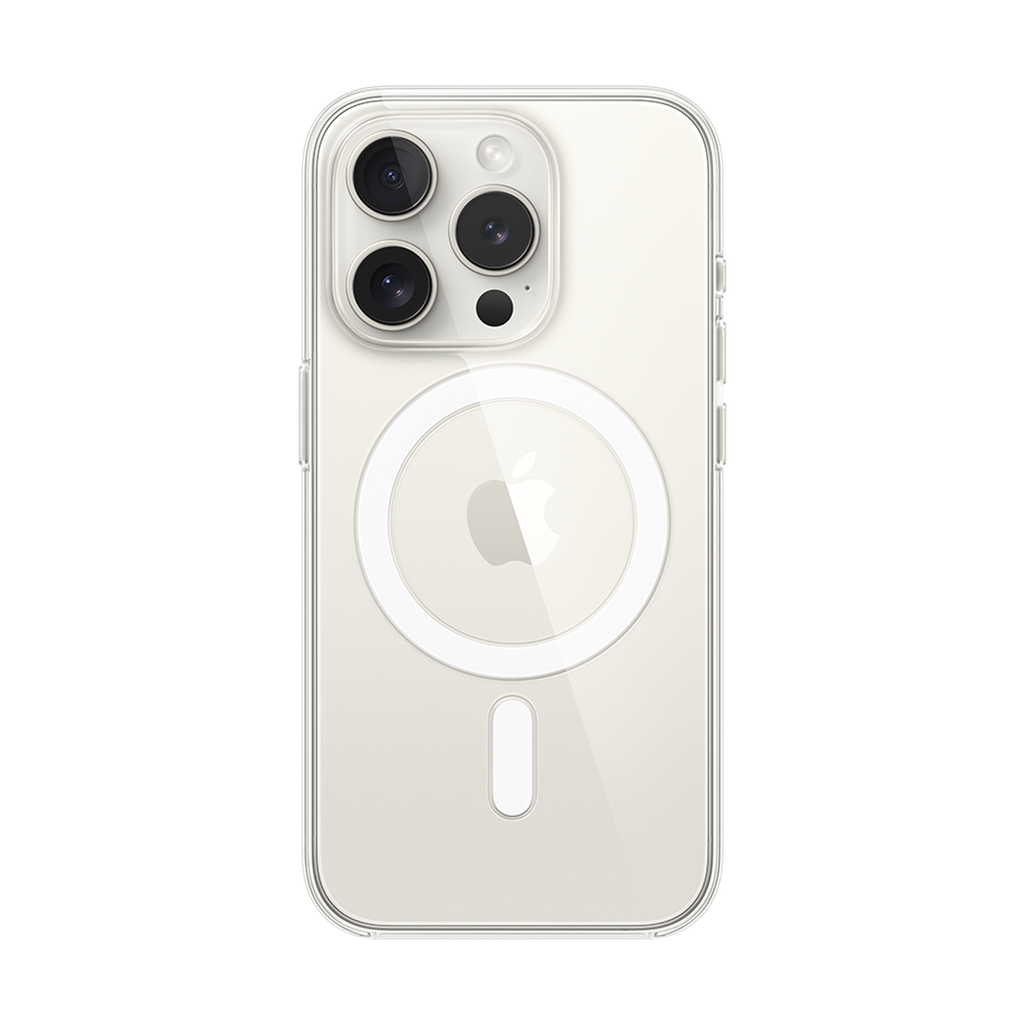 Apple Funda Transparente con MagSafe para iPhone 15 Pro