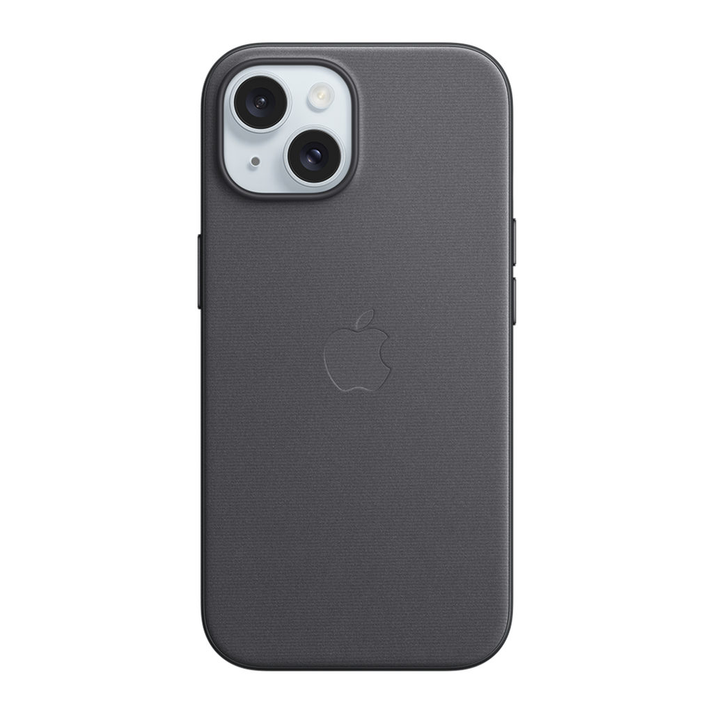 Apple Funda de Trenzado Fino con MagSafe para iPhone 15 Plus - Negro