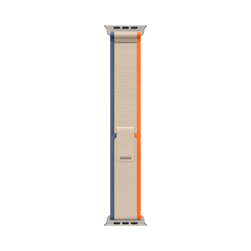 Banda Trail naranja/beige de Apple para caja de 49 mm - M/L