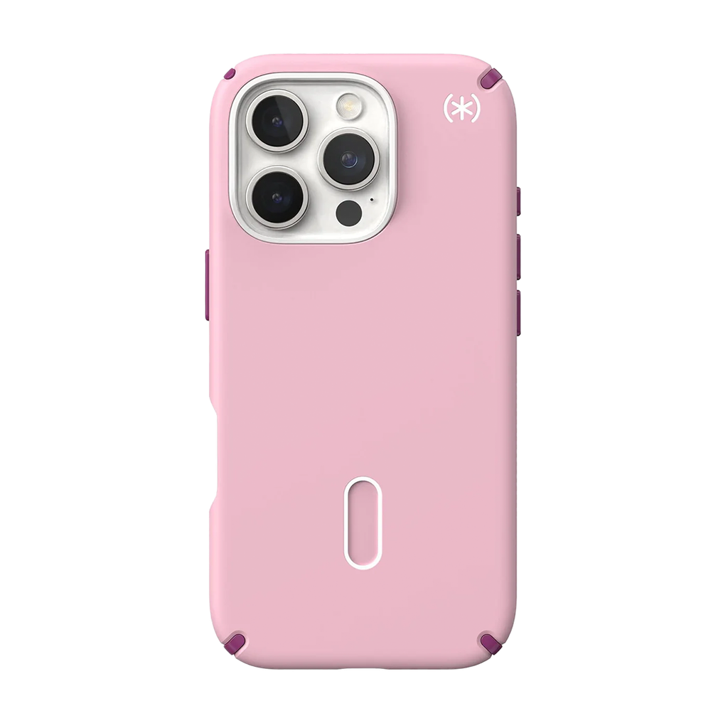 Funda Presidio 2 Pro con ClickLock de Speck para iPhone 16 Pro - Rosa