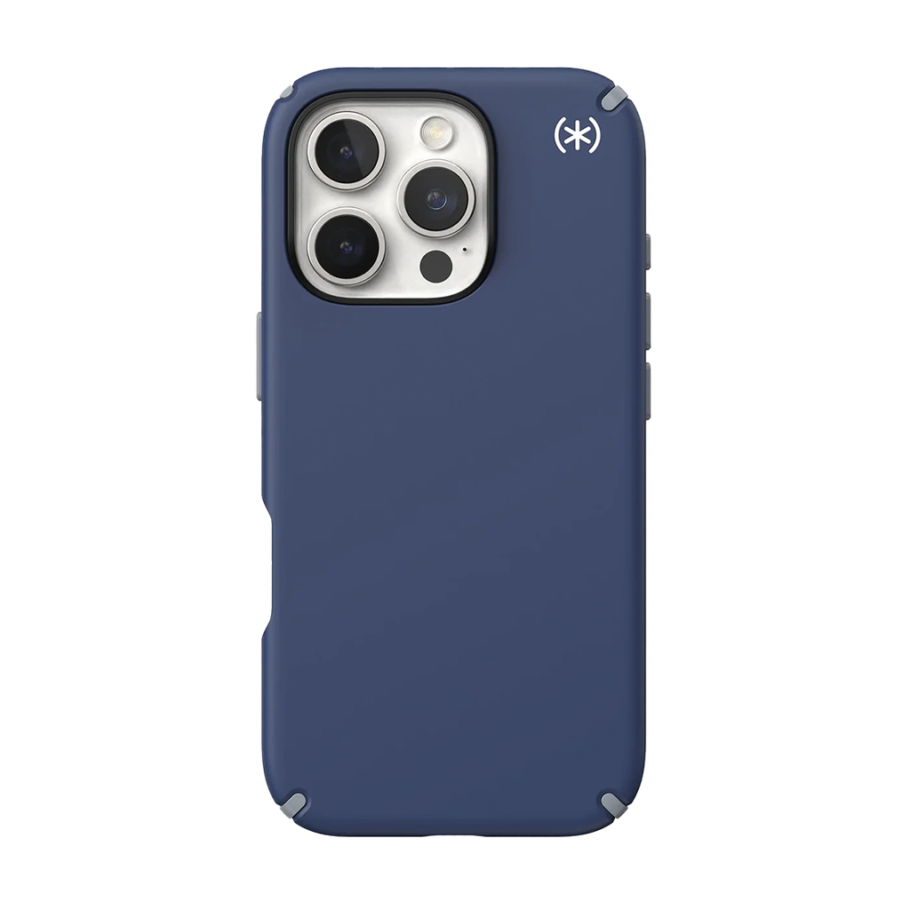 Funda Presidio 2 Pro con MagSafe de Speck para iPhone 16 Pro - Azul costero