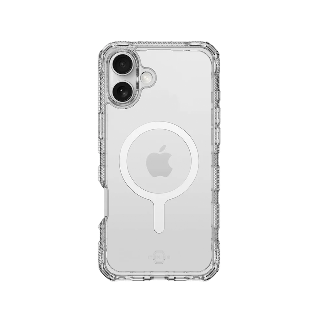 Funda Supreme R transparente con MagSafe de ItSkins para iPhone 16 Plus