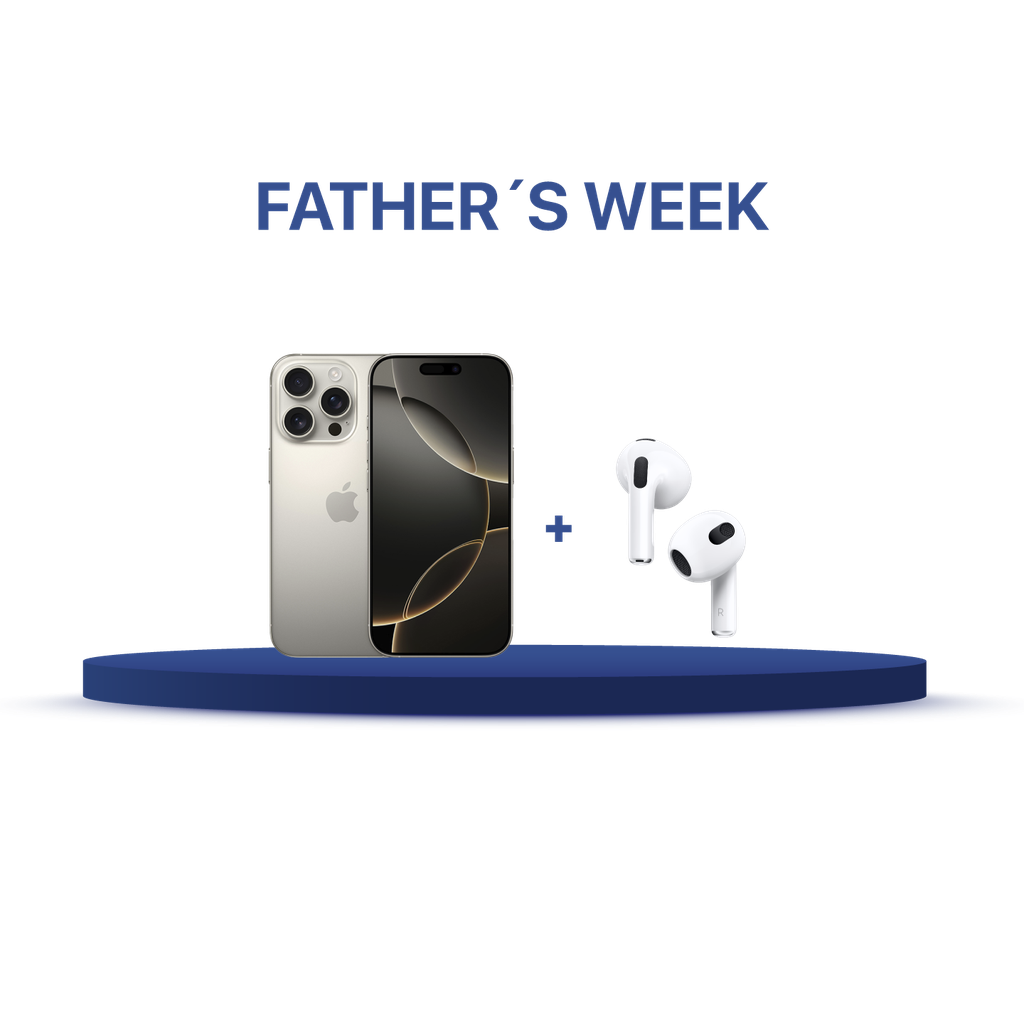 iPhone 16 Pro 128GB - Titanio Natural