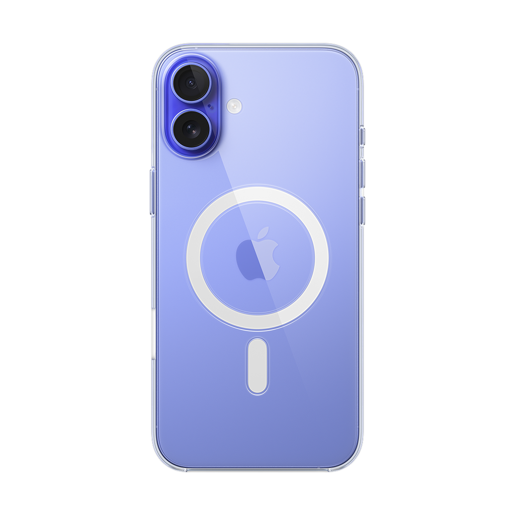 Funda transparente de Apple con MagSafe para iPhone 16