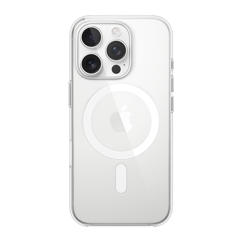 Funda transparente de Apple con MagSafe para iPhone 16 Pro Max