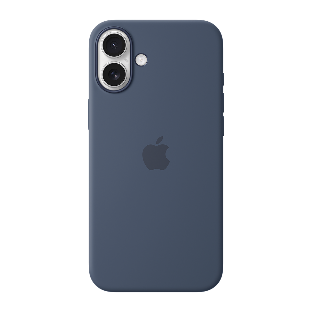 Apple Funda de Silicona con Magsafe para iPhone 16 Plus - Azul Denim